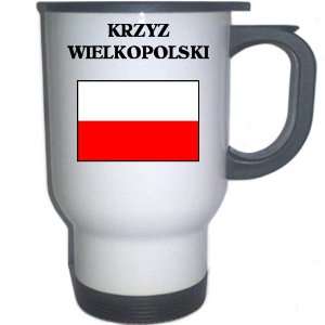 Poland   KRZYZ WIELKOPOLSKI White Stainless Steel Mug 