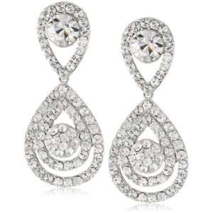  Adia by Adia Kibur Victorian Crystal Earrings: Jewelry