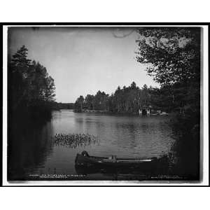   Outlet,Upper St. Regis Lake,Adirondack Mountains,The