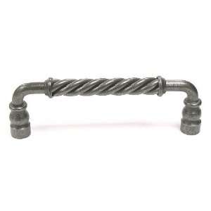   : Top Knobs M670 Normandy Twisted Bar Handle Steel: Home Improvement