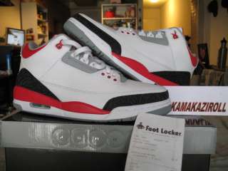 NEW! Nike Air Jordan III 3 Fire Red iv cement xi concord space jam 