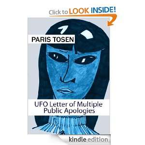 UFO Letter of Multiple Public Apologies Paris Tosen  