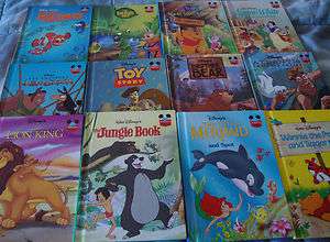 Lot 12 Disney Wonderful World of Reading Pooh Toy Story Snow White 
