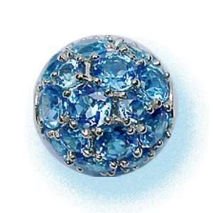  7.00 8.00 ct Blue Topaz Gem Comet Jewelry