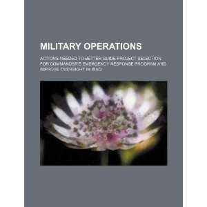  and improve oversight in Iraq (9781234442392) U.S. Government Books