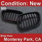 BMW X5 E53 Front Center Grille 00 03 Kidney Black Factory OEM Style 