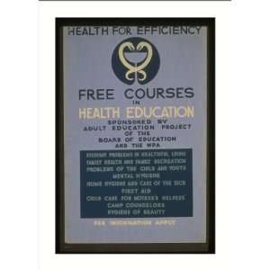   courses in health education sponsored by Adult Education P: Home