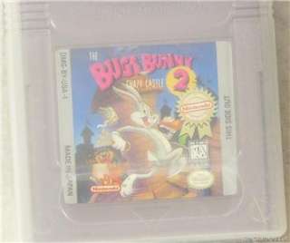 Nintendo Game Boy BUGS BUNNY Crazy Castle 2 w Plastic Case and Box 