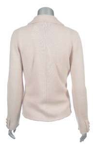 Sutton Studio Womens 4 Ply Cashmere 3 Button Blazer Cardigan Sweater 