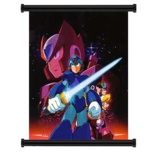  Mega Man X Anime Game Fabric Wall Scroll Poster (16 x 18 