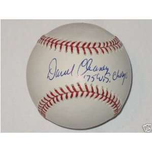  Darrel Chaney 1975 W.s. Champs Signed Ml Baseball Sports 