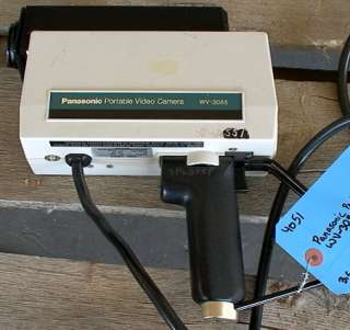 Panasonic Vintage Portable Video Camera Model # WV 3085  