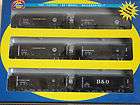 ATHEARN BALTIMORE AND OHIO 40ft 70ton QUAD COAL HOPPERS 6 CAR PACK 