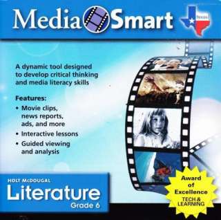 Holt Literature: MediaSmart Grade 6 PC MAC DVD develop thinking 