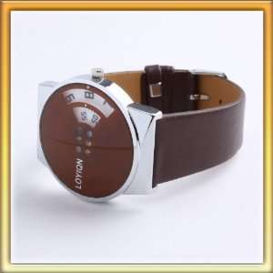 white face brown among rotary rainbow without pointer dial&brown 