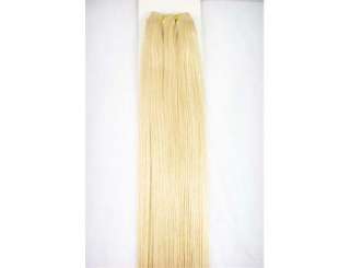 Remy 45inch Wide 100% Real Human Hair Weft/Extensions #613,20long 
