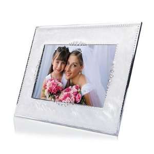   jWIN 7 Pearl White Gemstone Face Digital Photo Frame