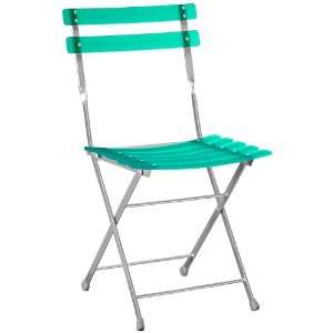  Set of Four Cannes Pistachio Folding Chairs: Home 