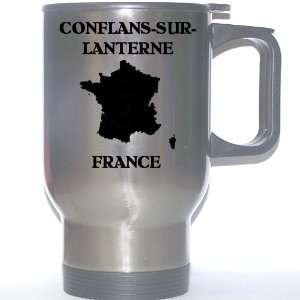  France   CONFLANS SUR LANTERNE Stainless Steel Mug 