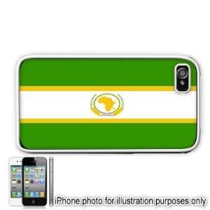 African Union Flag Apple iPhone 4 4S Case Cover White