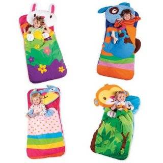   Machine Washable Animal Sleeping Bag with Plush Pillow, in Cat