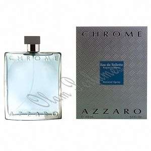 Chrome by Azzaro For Men Edt Spray 3.4oz 100ml + Free Sample + Low 
