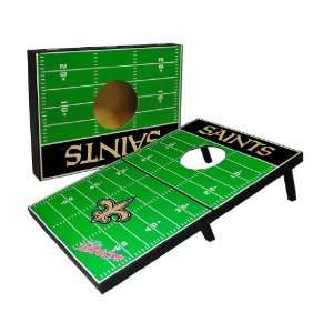  New Orleans Saints Folding Cornhole Boards: Sports 