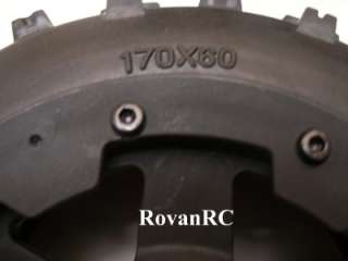 Rovan Off road Tires, on HD wheels mounted fits HPI Baja 5B Buggy full 