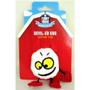  R2p Pet 069416 Devil Ed Egg Cat Toy with Catnip Pet 