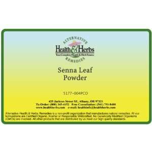  Alternative Health & Herbs Remedies Senna Leaf Powder, 4 
