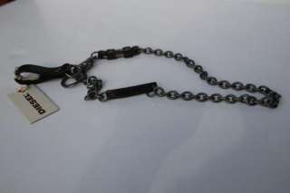 Diesel K Mano Key Ring Key Chain $80 BNWT 100% Authentic Made in 