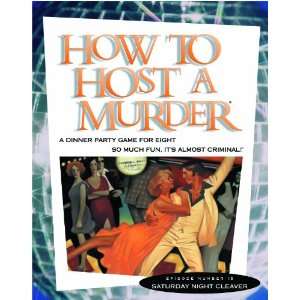  How to Host a Murder Saturday Night Cleaver Toys & Games