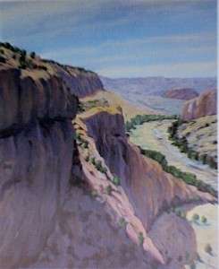 William Bill Berra Art brochure New Mexico Artist  
