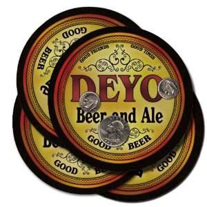  Deyo Beer and Ale Coaster Set: Kitchen & Dining