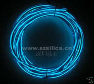 5FT El wire/glow wire/cool neon +driver 5.0mm blue  