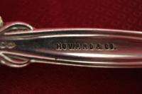 Howard and Co .925 Sterling Silver Slotted Spoon Ladle  