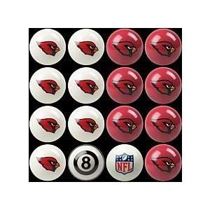   Arizona Cardinals Complete Billiard Ball Set by Imperial: Sports