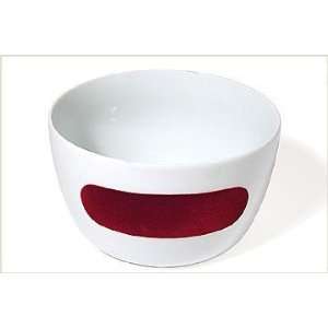  Five Senses Touch Red Medium Bowl