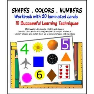  Natural Learning Concepts S500 Shapes, Colors and Numbers 