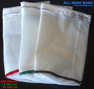   /mesh Bubble Hash Bags Ice Extractor 5 Gallon 3 bag set new  
