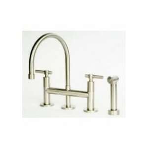  Schon SC400CP Bridge Kitchen Faucet W/ Sidespray: Home 
