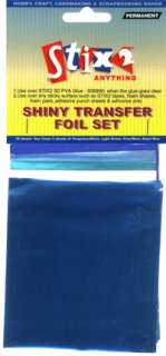 Shiny Transfer Foil Set 10 Sheets Sea Tones  