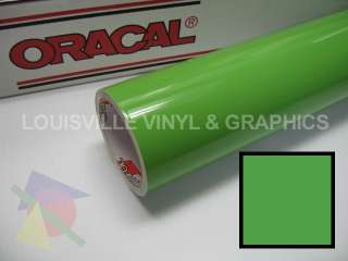 Roll 24 X 10yd Lime Green Oracal 651 Cutting Vinyl  