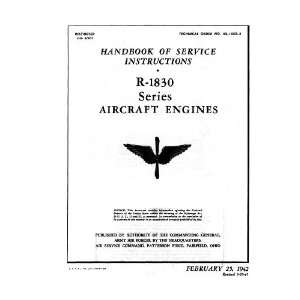   Whitney R 1830 Aircraft Engine Service Manual: Pratt & Whitney: Books