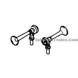   Wabco Type E Single Chime Air Horns (1 pair per pack) Toys & Games