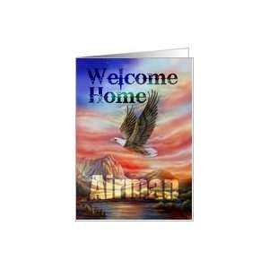  Airman Welcome Home, Flying Eagle Card Health & Personal 