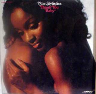 THE STYLISTICS thank you baby LP vinyl AV 69008 698  