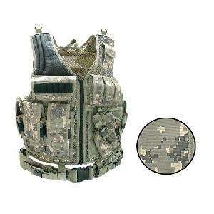  UTG Airsoft Deluxe Tactical Vest Digital, Army Digital 