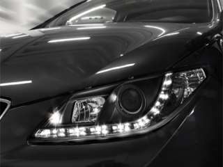 Seat Ibiza 6J DRL LED Headlights Dayline black  