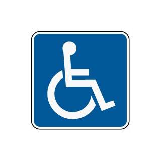 Handicap 4 inch by 4 inch Magnetic Sign